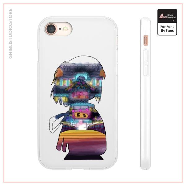 Spirited Away - Sen and The Bathhouse Cutout Colorful iPhone Cases