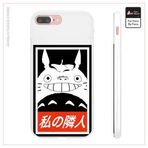 Totoro souriant coques et skins adhésives iPhone
