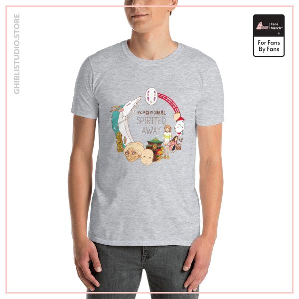 Spirited Away Compilation Characters T Shirt Unisex