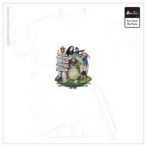 Studio Ghibli Hayao Miyazaki avec son t-shirt Arts unisexe