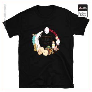 Spirited Away Zusammenstellung Charaktere T-Shirt Unisex