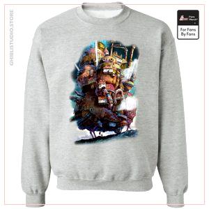 Howl's Moving Castle on the Sky Sweatshirt