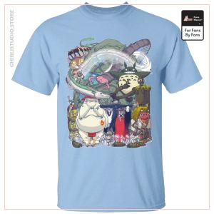 Ghibli Highlights Movies Characters Collection T-Shirt