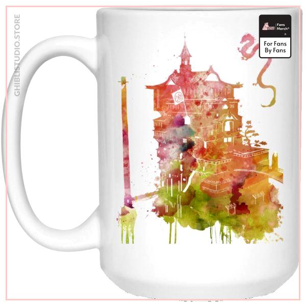 Spirited Away - The Bathhouse Color Cutout Mug
