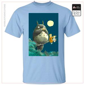 My Neighbor Totoro par la lune T-shirt Unisexe