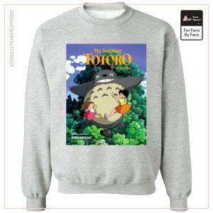 My Neighbor Totoro auf dem Baum-Sweatshirt