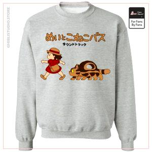My Neighbor Totoro Cat Bus und Mei Unisex-Sweatshirt