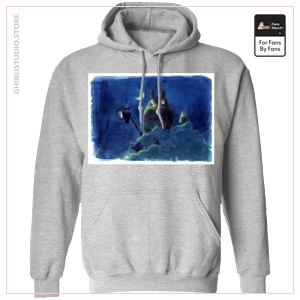 My Neighbor Totoro by the Moon Pastel Art Sweat à capuche