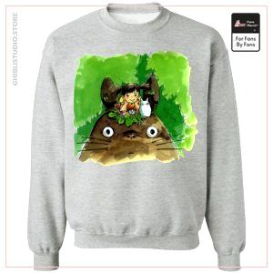Áo thun nghệ thuật màu nước My Neighbor Totoro & Mei