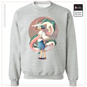 Haku und das Drachen-Sweatshirt