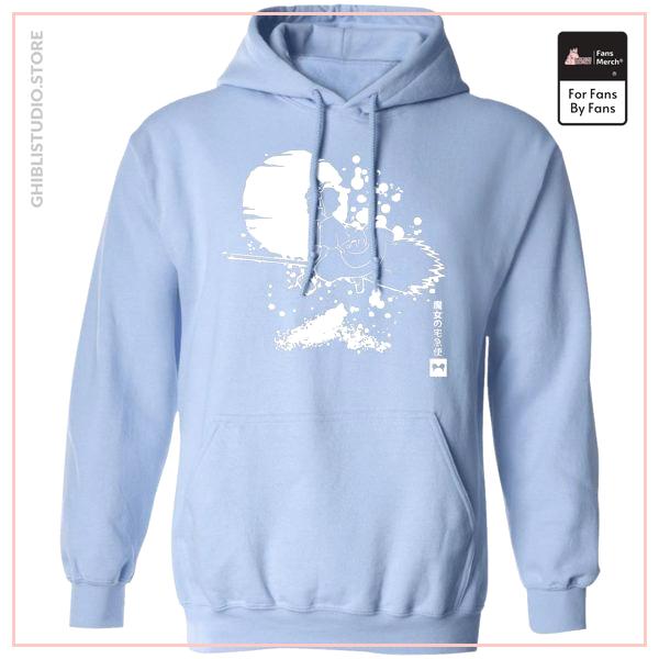 Kiki's Delivery Service - Flying in the night Hoodie Unisex