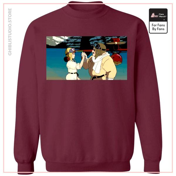 Porco Rosso Vintage Sweatshirt Unisex