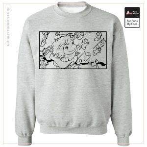 Ponyo - Freiheits-Skizzen-Sweatshirt