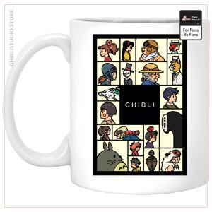 Compilation de personnages du Studio Ghibli Mug