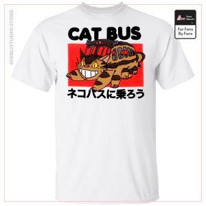 My Neighbor Totoro Katzen-Bus-T-Shirt