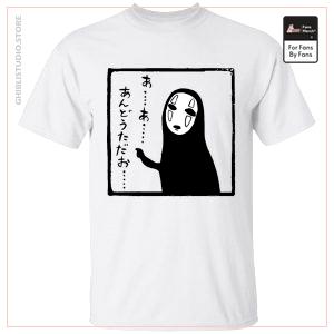 Spirited Away Kein Gesicht Kaonashi flüstert T-Shirt