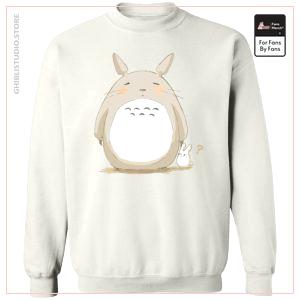 Áo len có khuôn mặt hồng hào dễ thương Totoro