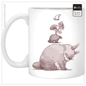 Totoro - Springe über die Kuh, die Mug spielt