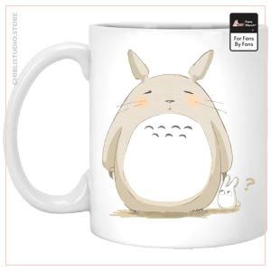 Totoro dễ thương mặt Pinky Mug