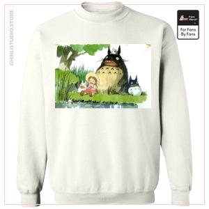 My Neighbor Totoro Picknick Fanart Sweatshirt Unisex