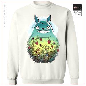 My Neighbor Totoro - Grünes Garten-Sweatshirt