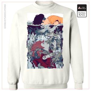 Ponyo und Sosuke Creative Art Sweatshirt Unisex