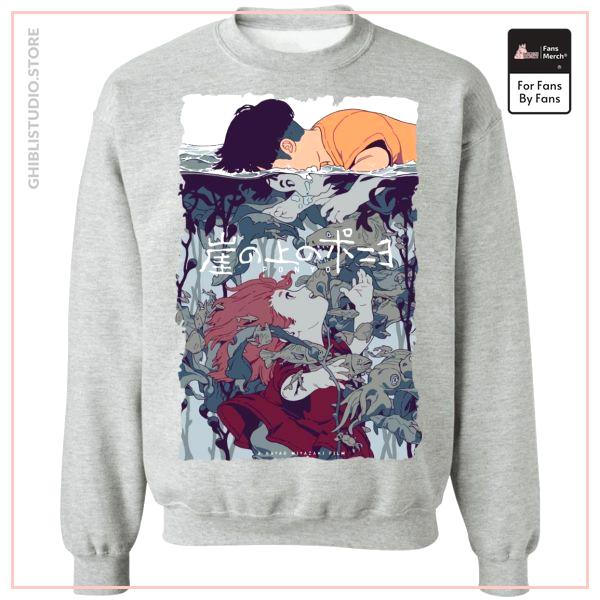 Ponyo and Sosuke Creative Art Sweatshirt Unisex