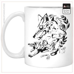 Princess Mononoke và The Wolf Creative Art Mug