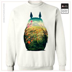 My Neighbor Totoro Buntes Ausschnitt-Sweatshirt