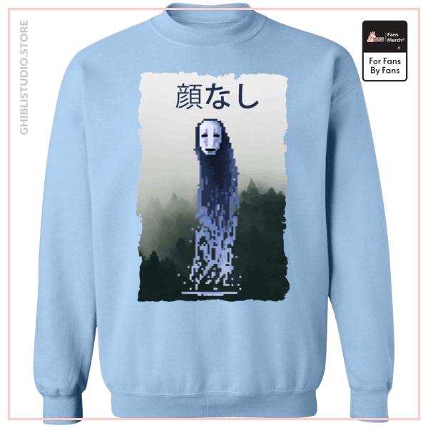 Spirited Away No Face Kaonashi 8bit Sweatshirt